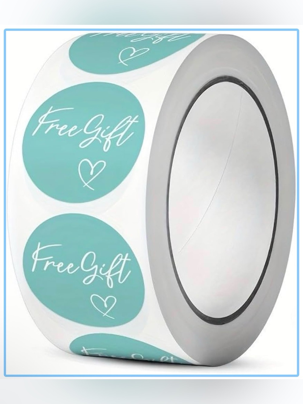 Free Gift Round Sticker Roll 500 Pcs